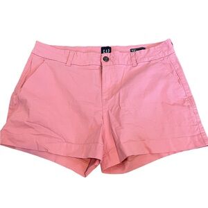 Gap relaxed girlfriend pink shorts